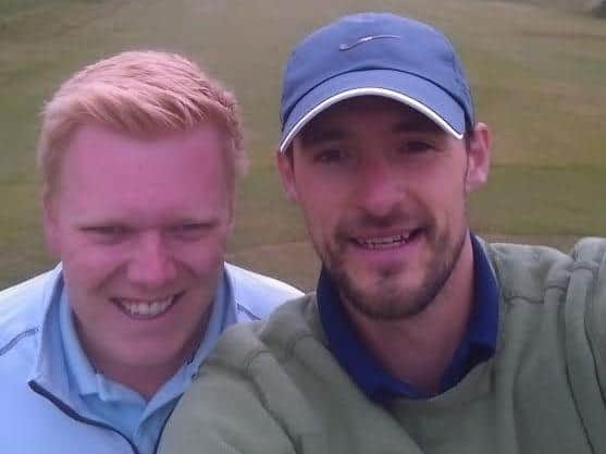 Peter Gale and Adam Ryan are taking on the 'toughest challenge in golf' to raise money for Macmillan Cancer Support