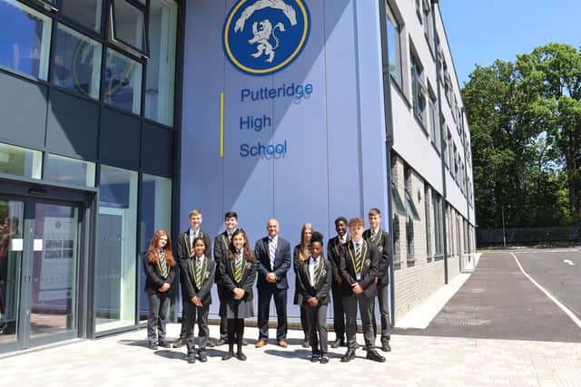 Putteridge High School has reopened after a £23m rebuild