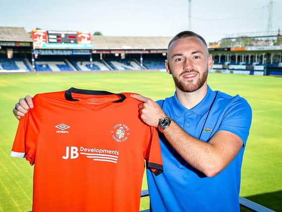 New Luton signing Allan Campbell