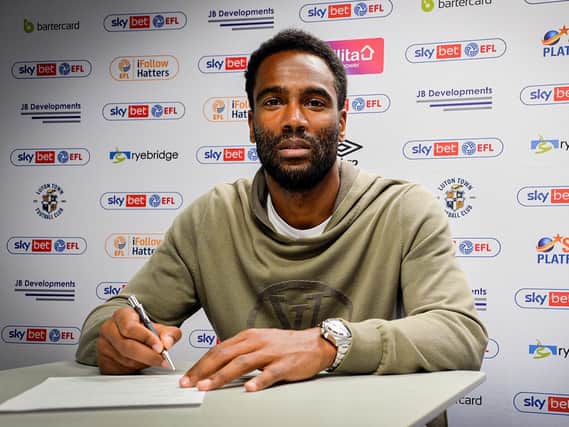 New Luton signing Cameron Jerome