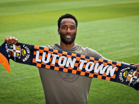 Luton's fourth summer signing Cameron Jerome