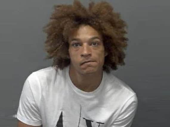 Deon Ellis has been jailed for over two years after brutally attacking the dog