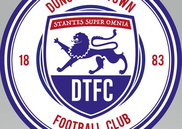 Dunstable Town's new club crest