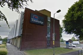The Travelodge on Dunstable Road, Luton
