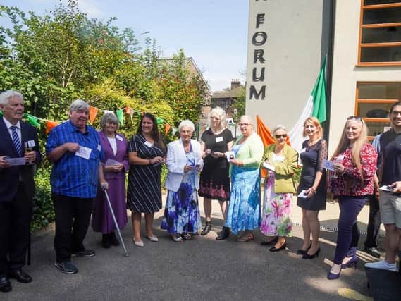 Luton Irish Forum trustees celebrated last week after 50 volunteers were honoured with The Queen's award for Voluntary Service