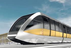 The direct air to rail transit (DART) will carry passengers from Luton Airport Parkway Station to the airport terminal in under five minutes