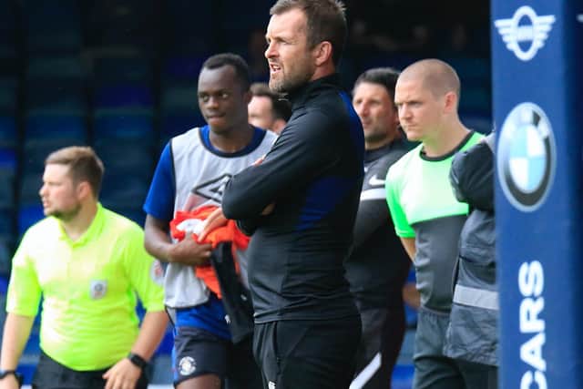 Hatters boss Nathan Jones