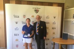 South Beds GC member Chanel Fontaine-Geary