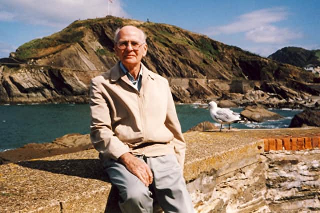 2001 - Leslie at Combe Martin