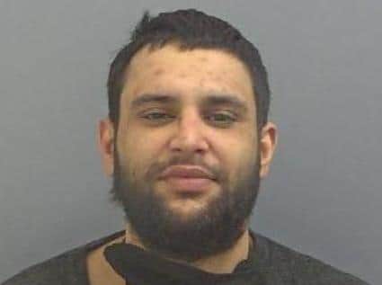 Mohammed Hussain was jailed for five years and four months for the assault and 12 months for the weapons offence, which will be served at the same time
