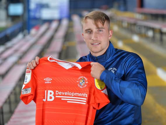 Josh Williams signed for Luton's U21 squad this week
