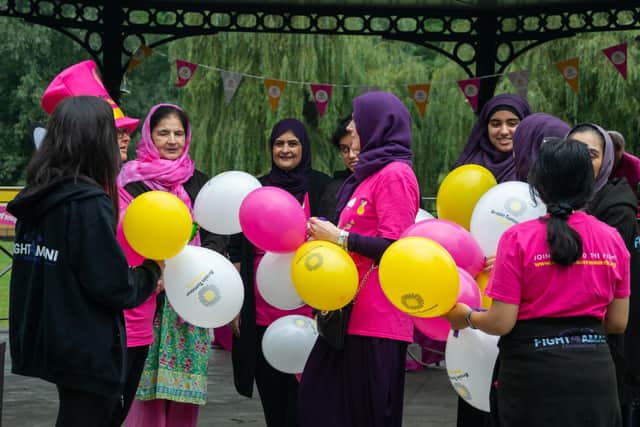 Crowds gather at the Luton Walk of Hope - credit Tessallated Photography