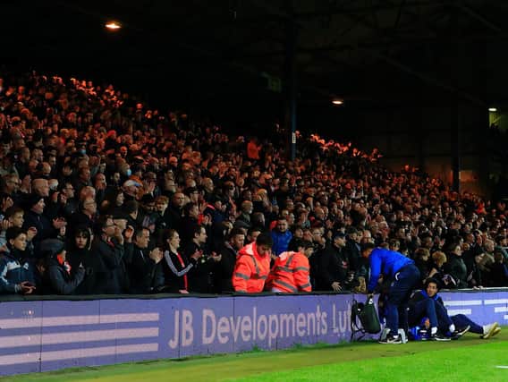 Hatters fans enjoy Town's biggest win in the Championship since 1993