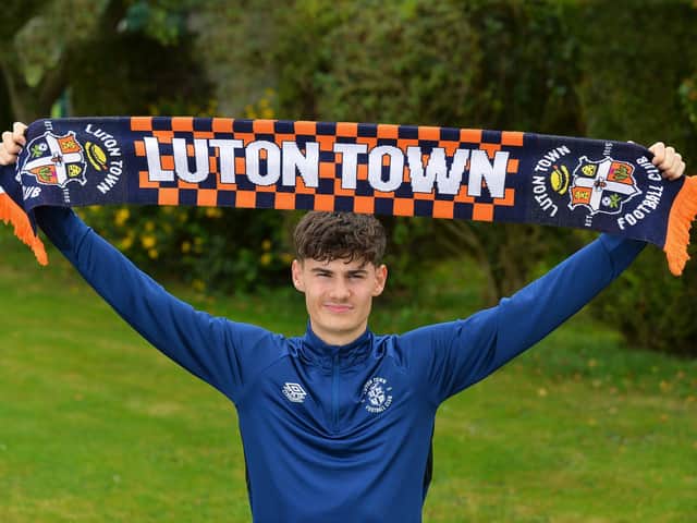 Hatters youngster Elliot Thorpe