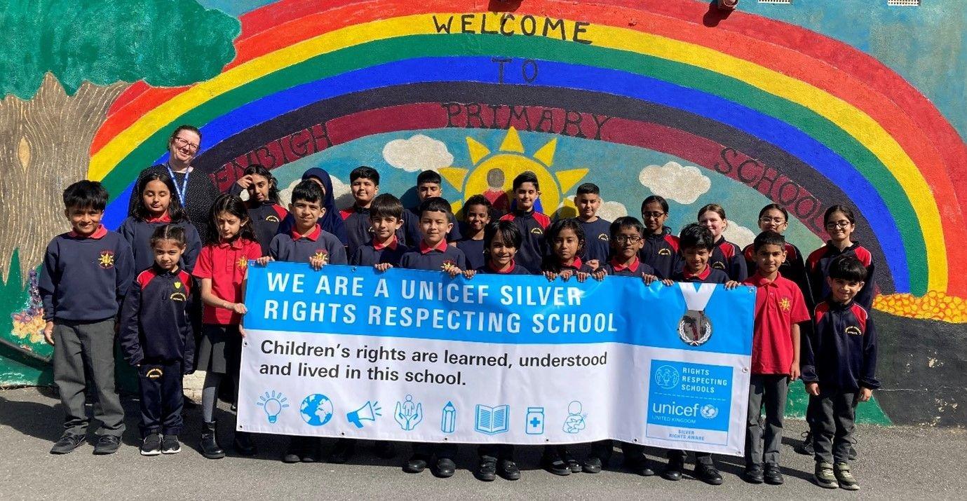 Silver Rights Respecting School Denbigh Primary achieves UNICEF UK Award for putting children’s rights ...