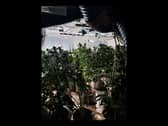 The cannabis factory in Luton.
