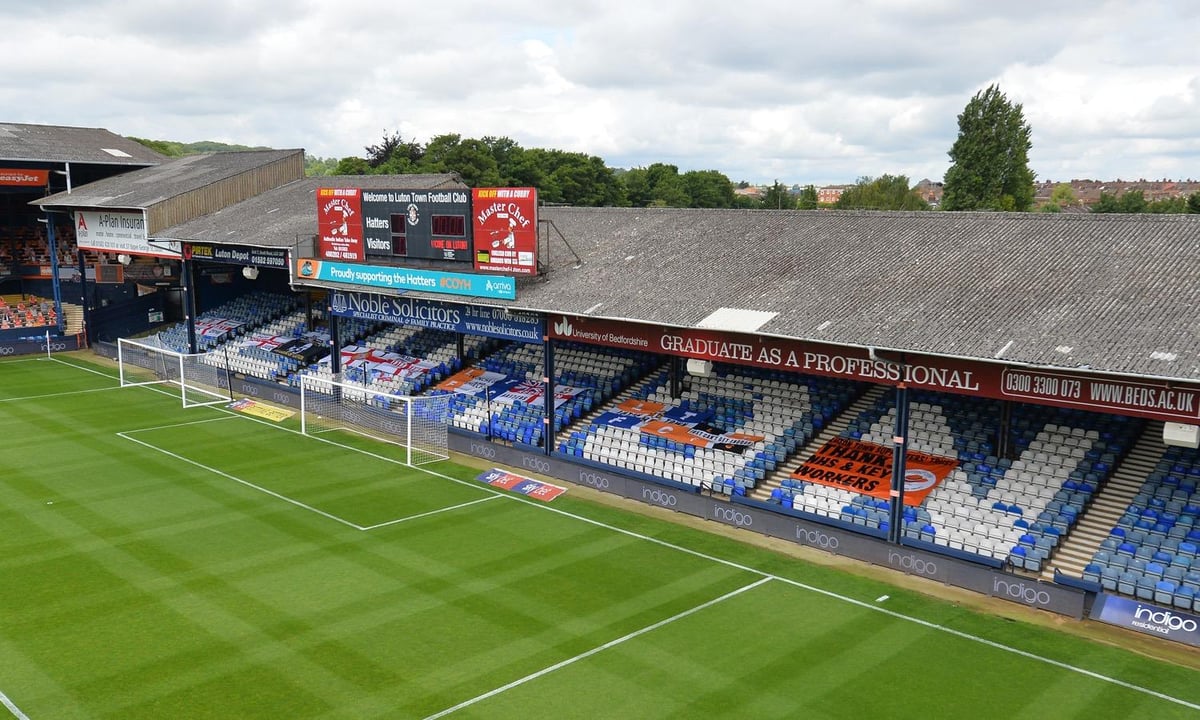 Luton Town set to install safe seating at Kenilworth Road