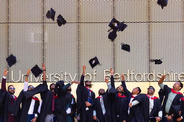 Graduates of The University of Bedfordshire finally had the chance to celebrate at in-person graduation ceremonies