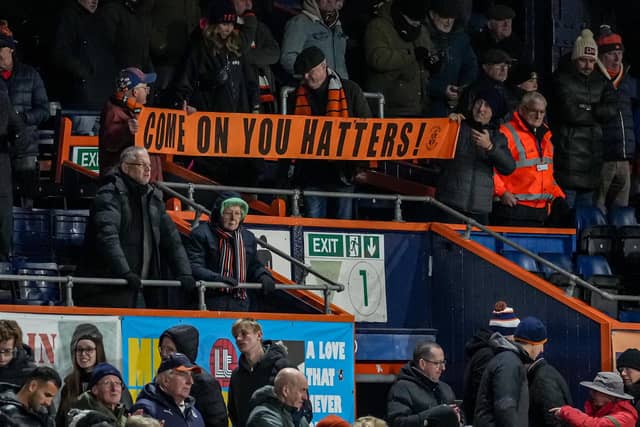 Luton Town fans are hoping the Hatters do some business in the January transfer window - pic: David Horn / PRiME Media Images