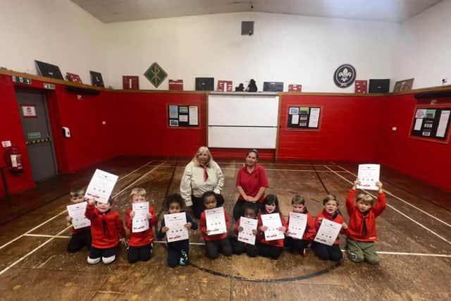 St Joseph’s Squirrel Scouts Invested