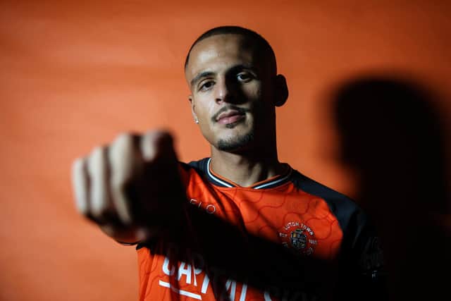 Ali Al-Hamadi is still not ready to return for the Hatters yet - pic: Luton Town FC