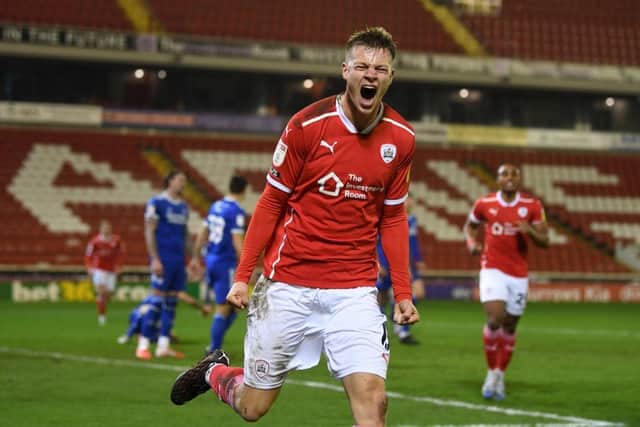 New Town signing Mads Andersen during his time with Barnsley - pic: Gareth Copley/Getty Images