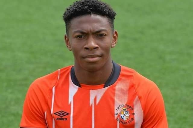 Luton youngster Zack Nelson
