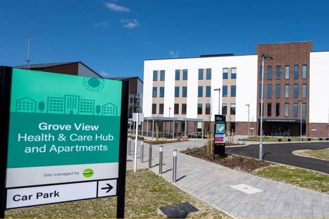 The new health and social hub is managed by Central Bedfordshire Council