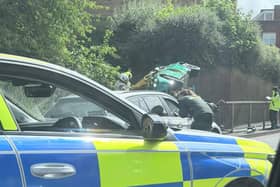 Scene in Dunstable Road. Picture: Askar Khan