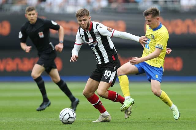 John McAtee was on target for Grimsby once more at the weekend