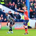 Tom Lockyer points out during Luton's 2-0 win over Watford