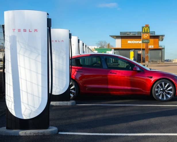 Luton Retail Park Welcomes Tesla Superchargers