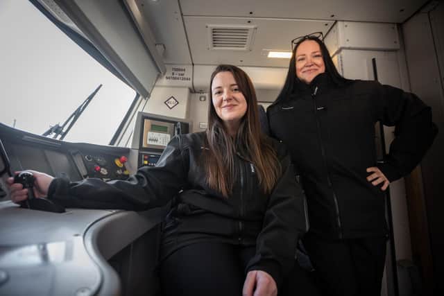 Mother and daughter train drivers urge more women to join the railway