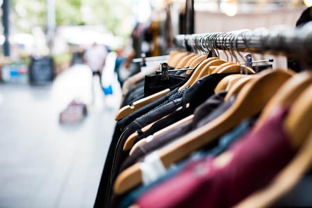 Hangers with clothes on. Picture: Pexels via Pixabay