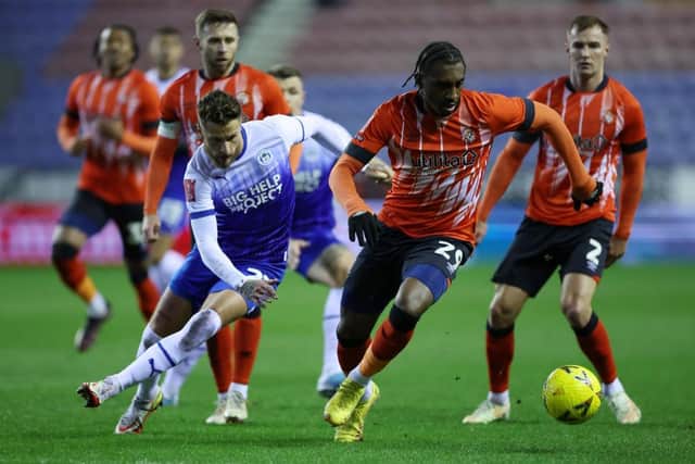 Amari'i Bell moves forward against Wigan this evening