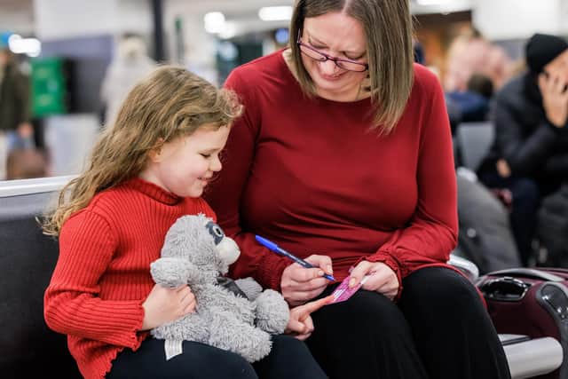 London Luton Airport has launched a ‘teddy tag scheme to ensure cuddly toys and comforters aren’t lost this Christmas. - Photo Oliver Dixon