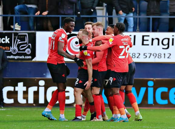 Allan Campbell celebrates his magnificent strike against West Bromwich Albion last season