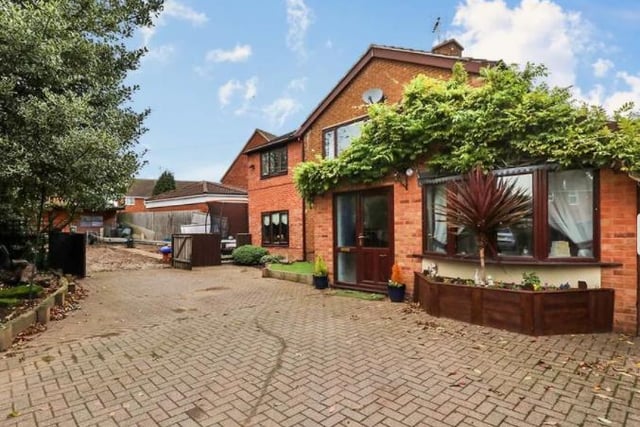 The six bedroom home in Coleridge Road, in Worksop is on the market with Reeds Rains.