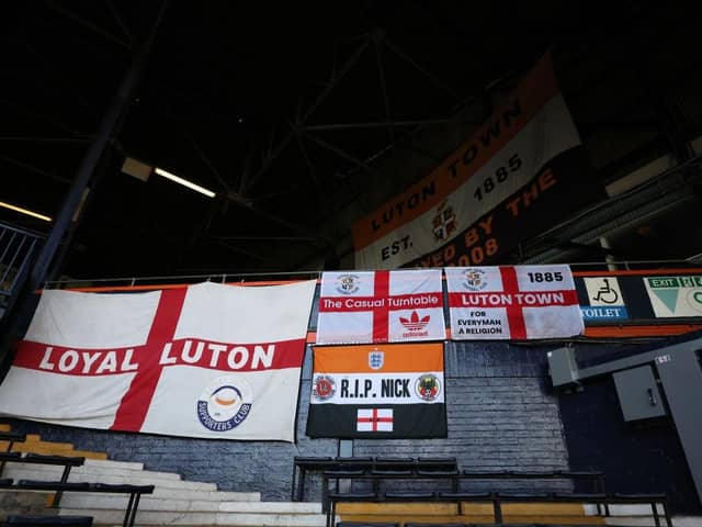 Luton Town were beaten 2-1 at home by Manchester United yesterday - pic: Catherine Ivill/Getty Images