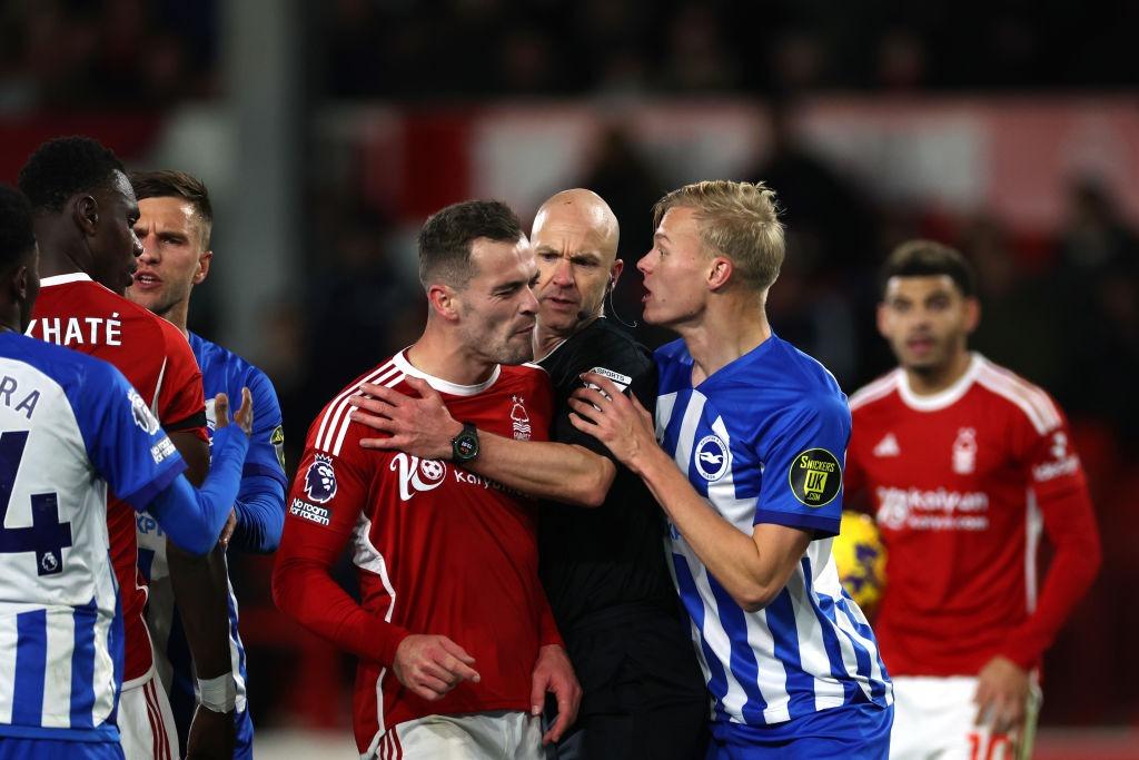 Referee who Forest boss felt lost 'control' against Brighton will take Luton's trip to Brentford