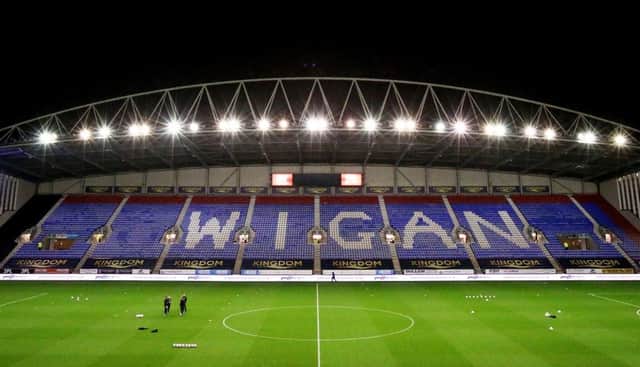 Luton won 2-0 at Wigan Athletic on Saturday