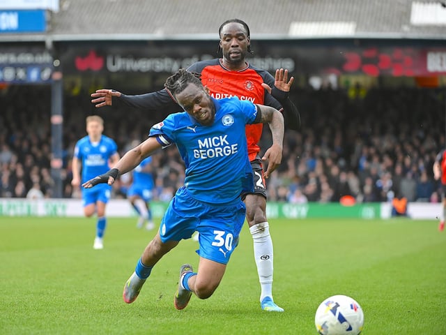 Brought on when Town were on top and appeared to have a great chance to score his first goal for the club, but it was a move that didn't work out at all as he couldn't occupy the visiting defence in the same way that Wells had done, Posh quickly able to play around the Hatters and look far more of an attacking threat. Control was off at times too as with just eight touches during his cameo, the January signing continues to frustrate the Luton fans with his lack of threat in the final third.