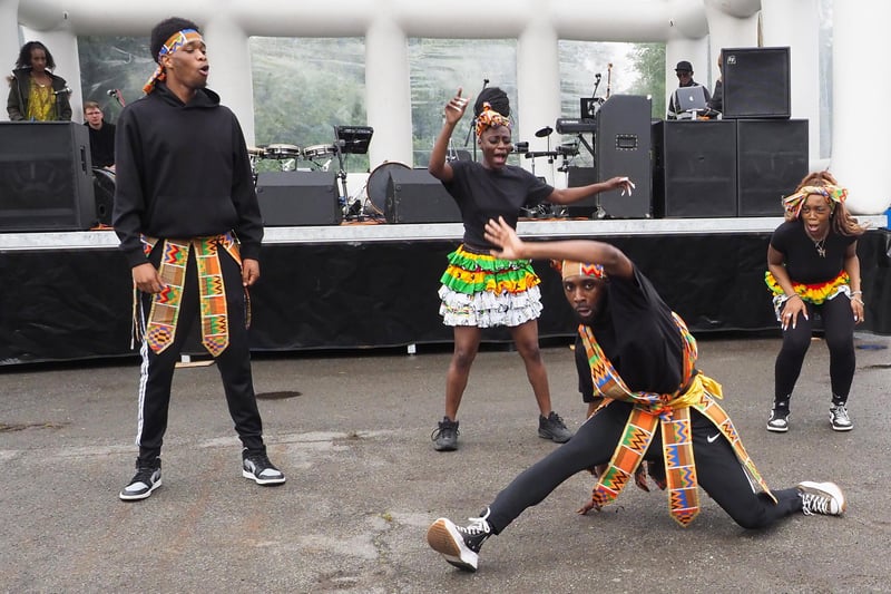 Youth dancers tore up the stage with their moves