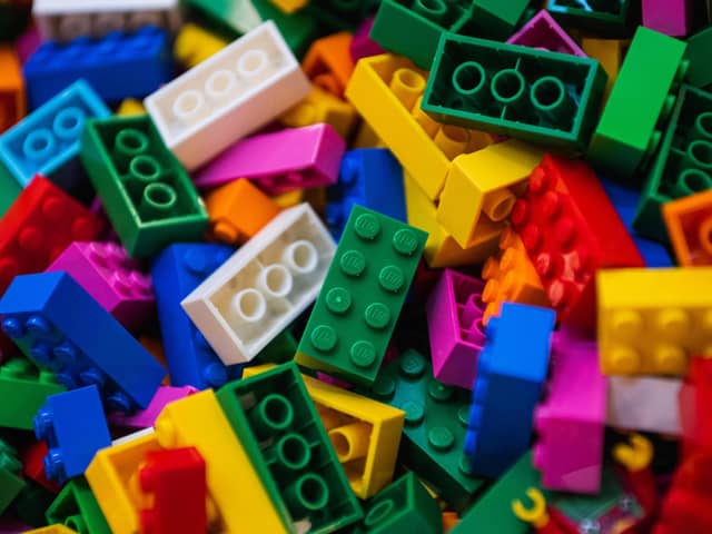 LEGO bricks (Photo by JONATHAN NACKSTRAND/AFP via Getty Images)