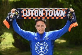 Louie Watson has signed for Luton from Derby - pic: Gareth Owen