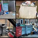 Images of rubbish around South Luton. Picture: June Burley