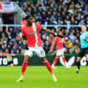 Town striker Elijah Adebayo might not play again this season - pic: Liam Smith