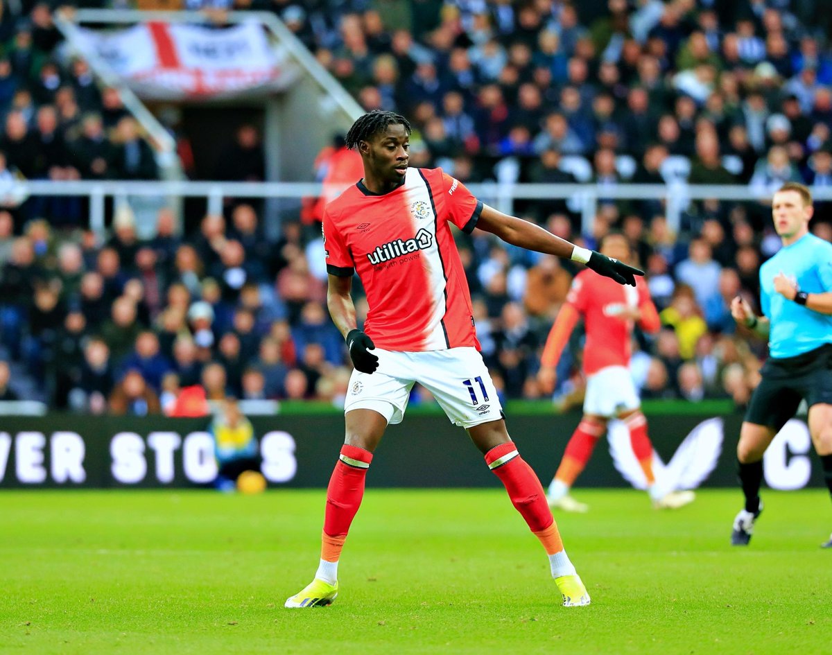 Luton boss fears leading scorer Adebayo could miss the rest of the season