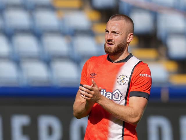 Hatters midfielder Allan Campbell could be leaving Luton