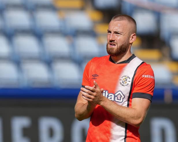 Hatters midfielder Allan Campbell could be leaving Luton